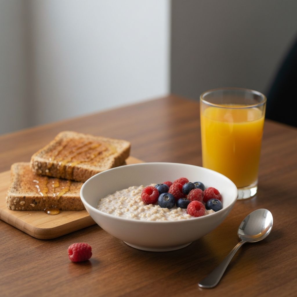 Egészséges reggeli